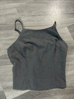 H&M Grey Blouse size L